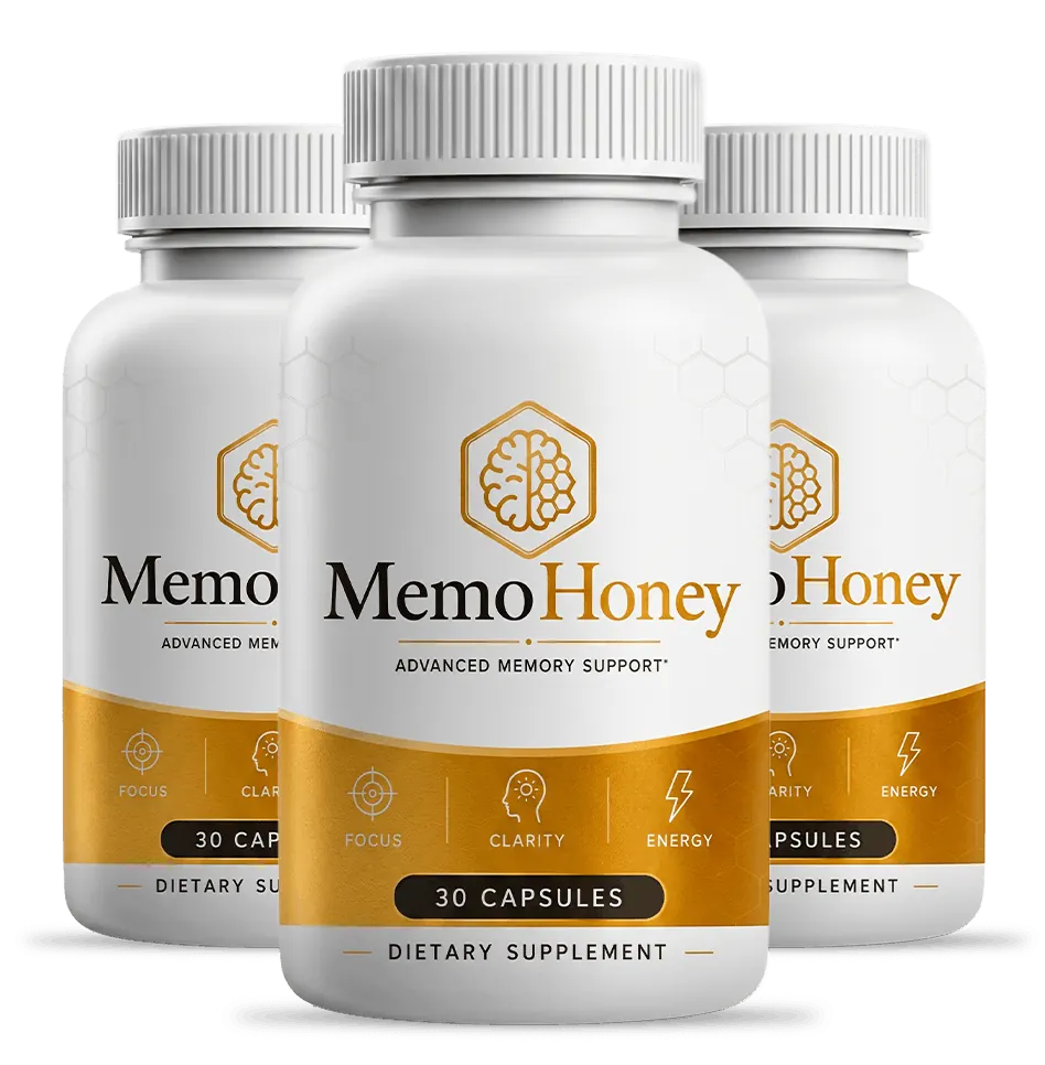 MemoHoney 3 bottles